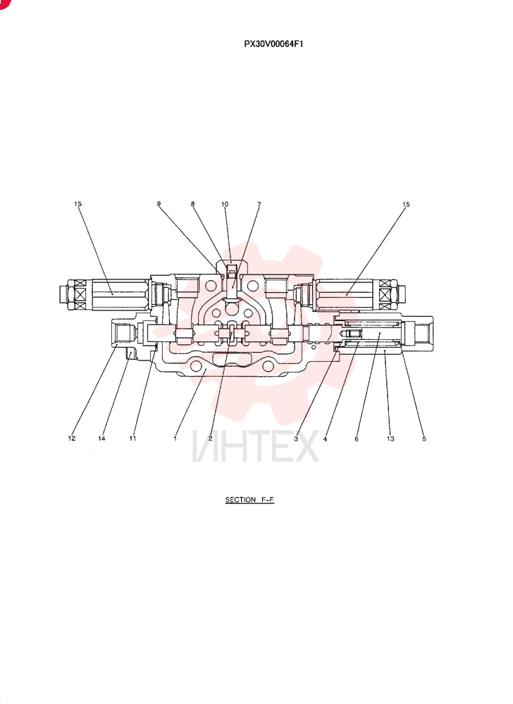 VALVE SECTION PX30V00064F1