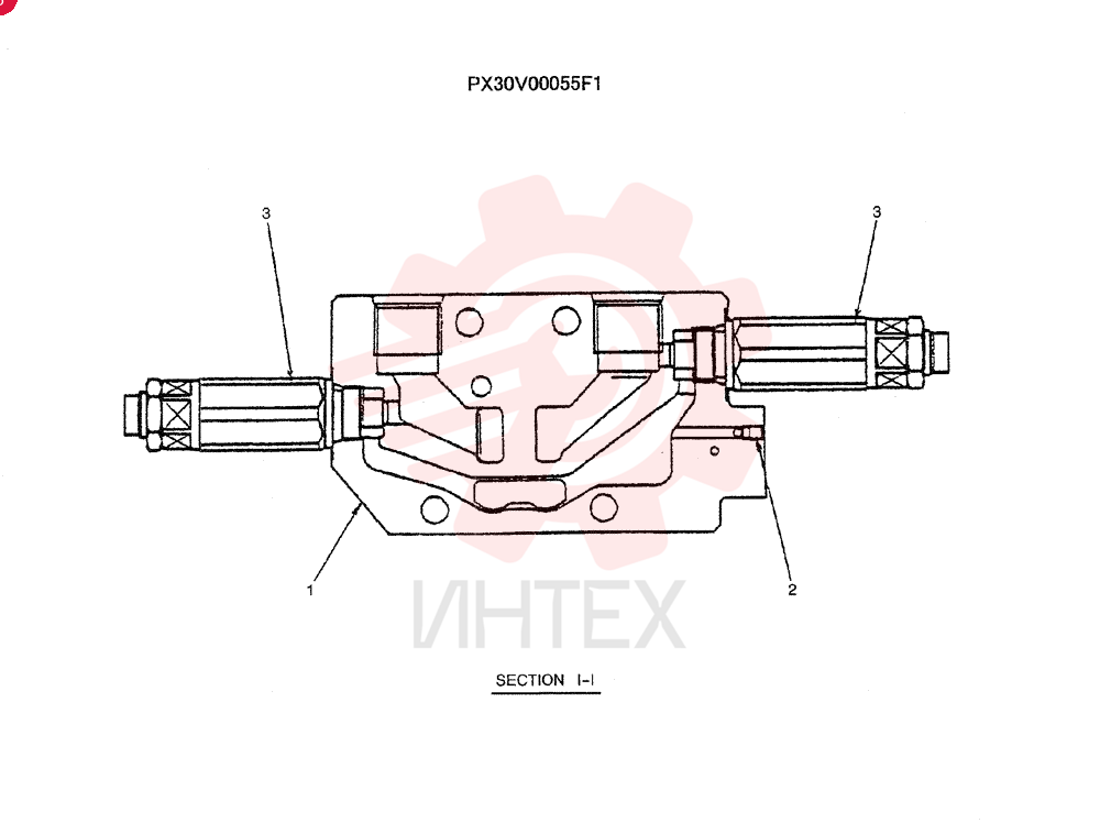 VALVE SECTION PX30V00055F1