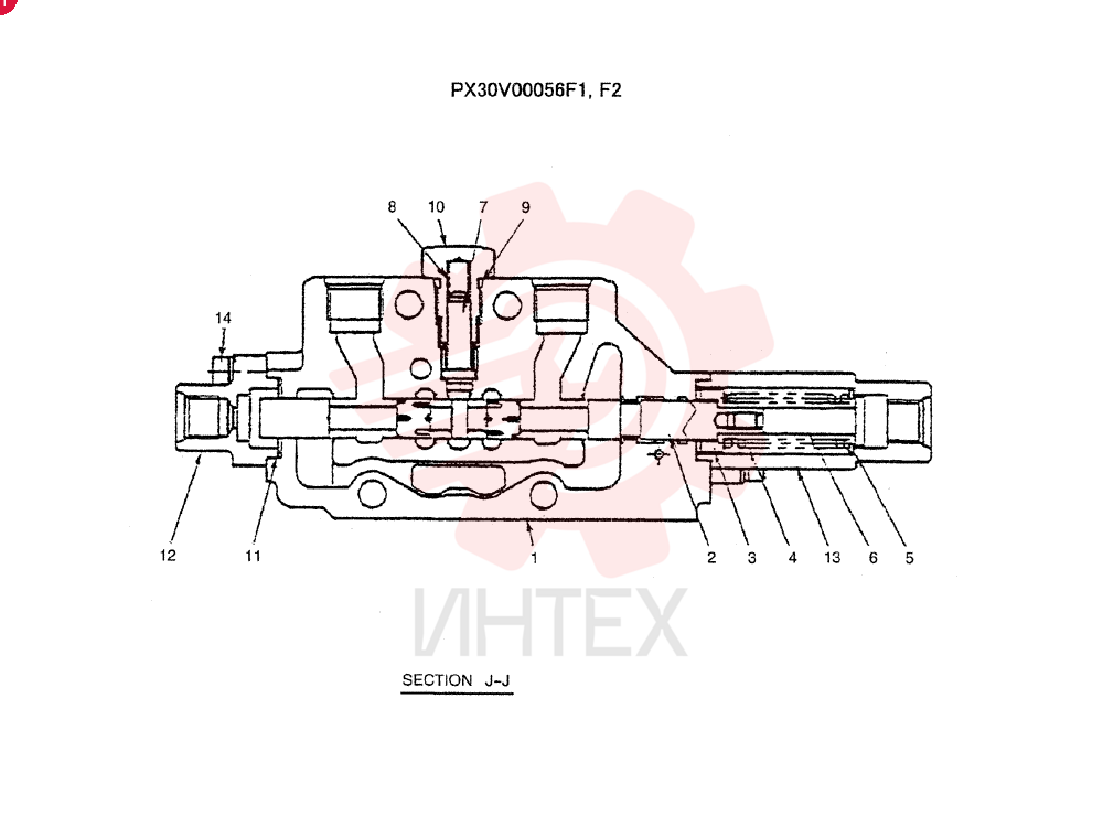 VALVE SECTION PX30V00056F1