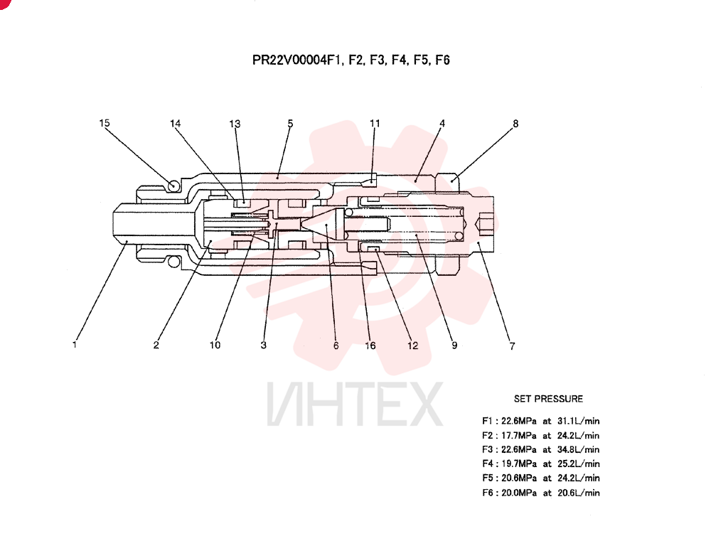 VALVE PR22V00004F1