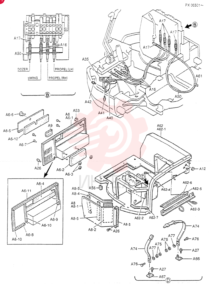 CONTROLS, OPERATORS (For STD. INSTAL) PW03M00019F1 (2)