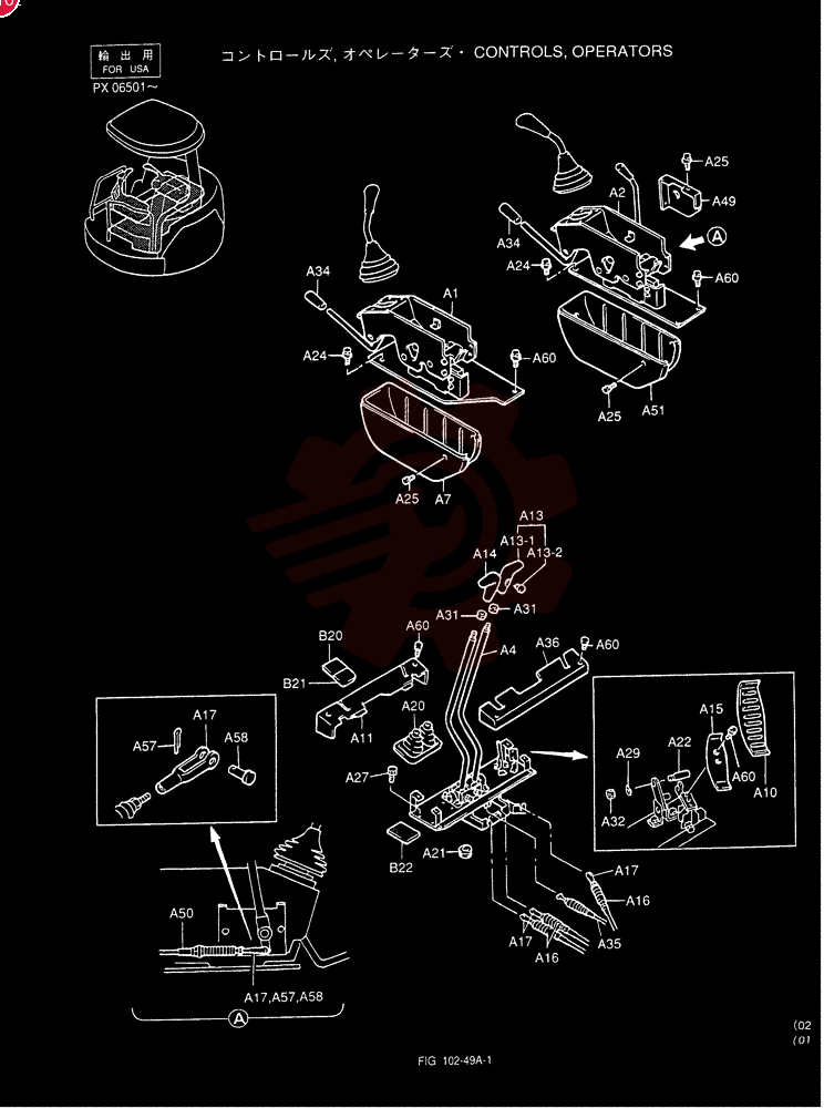 CONTROLS, OPERATORS (For STD INSTAL)