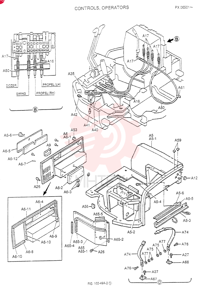 CONTROLS, OPERATORS (For STD INSTAL)