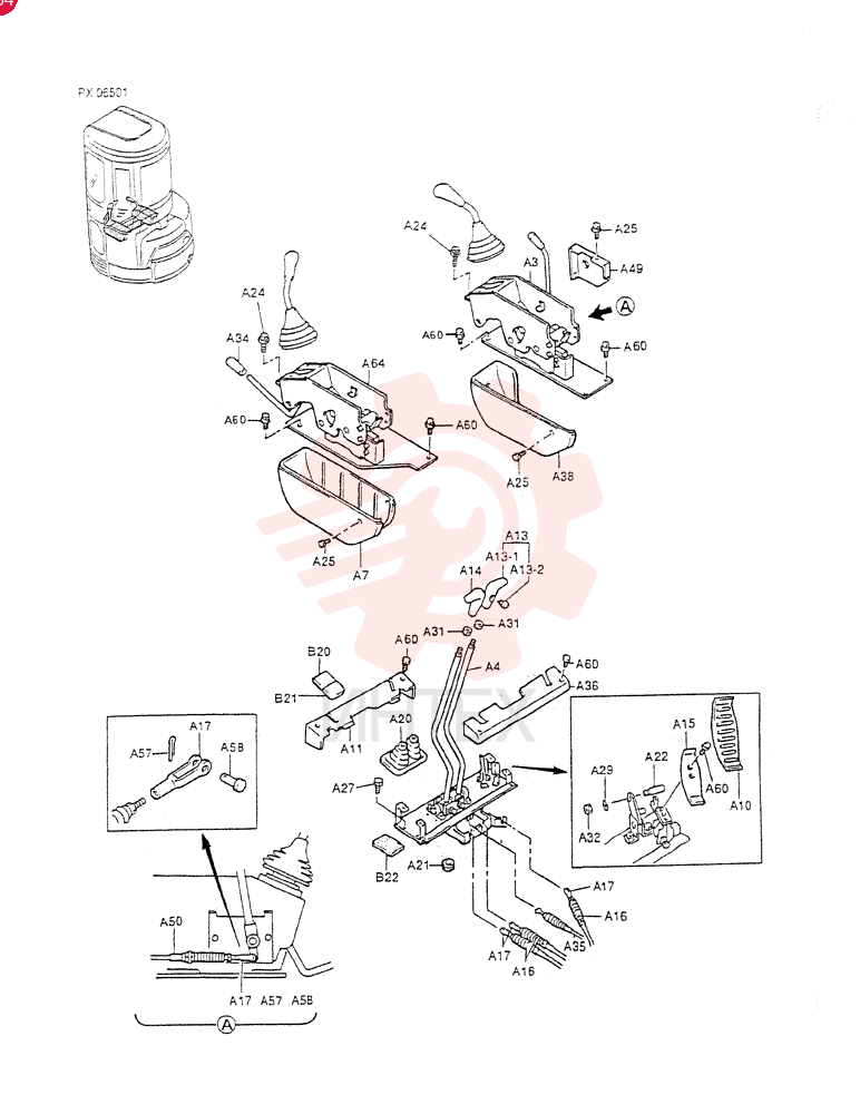 CONTROLS, OPERATORS (For STD. INSTAL) PW03M00019F1 (1)
