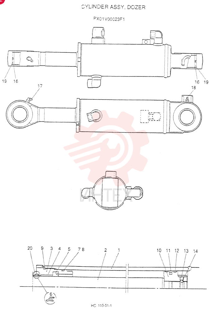 CYLINDER PX01V00023F1