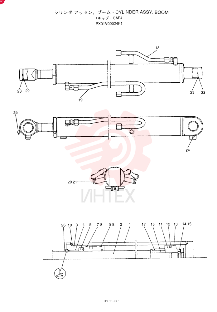 CYLINDER PX01V00024F1