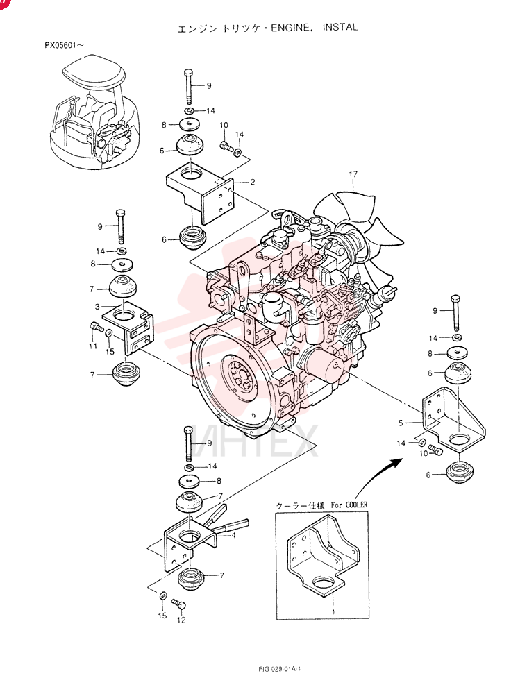 ENGINE INSTAL (For STD) PW02P00006F1