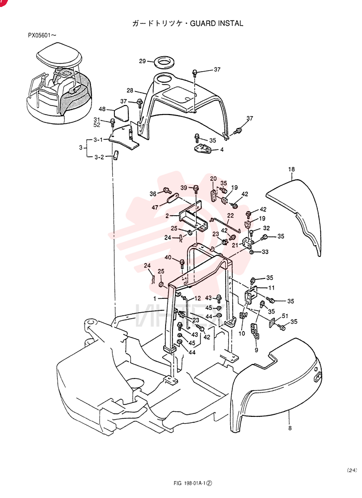 GUARD INSTAL (For STD) PW21C00005F1