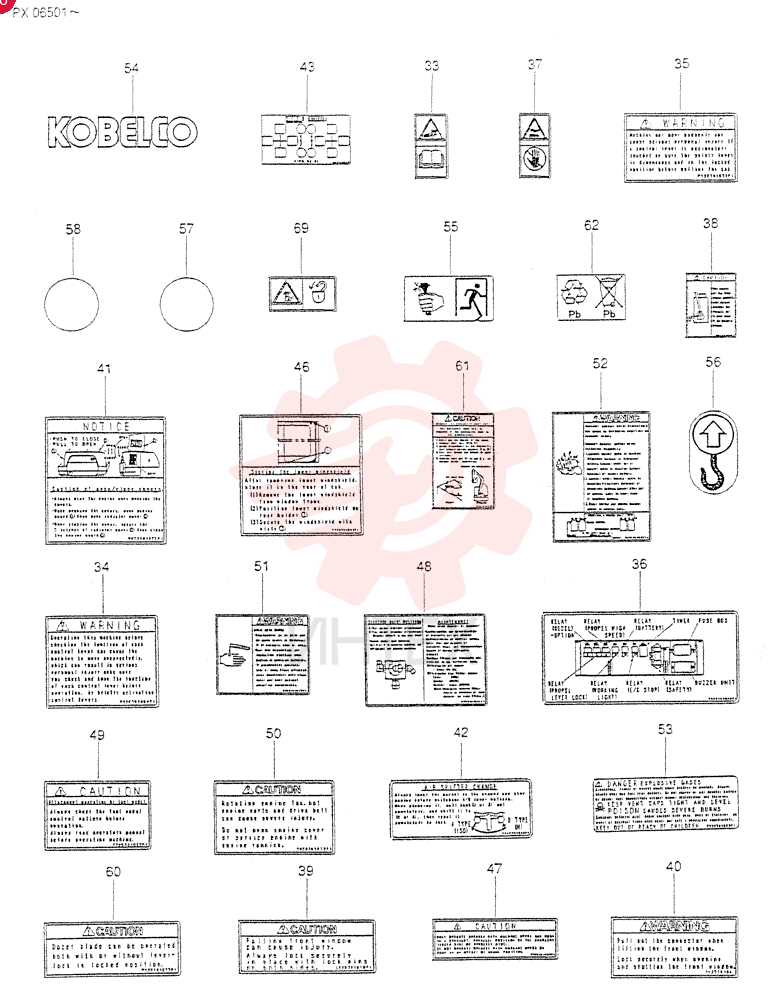 NAME PLATE INSTAL (For ISO) PX22T00027F1 (1)