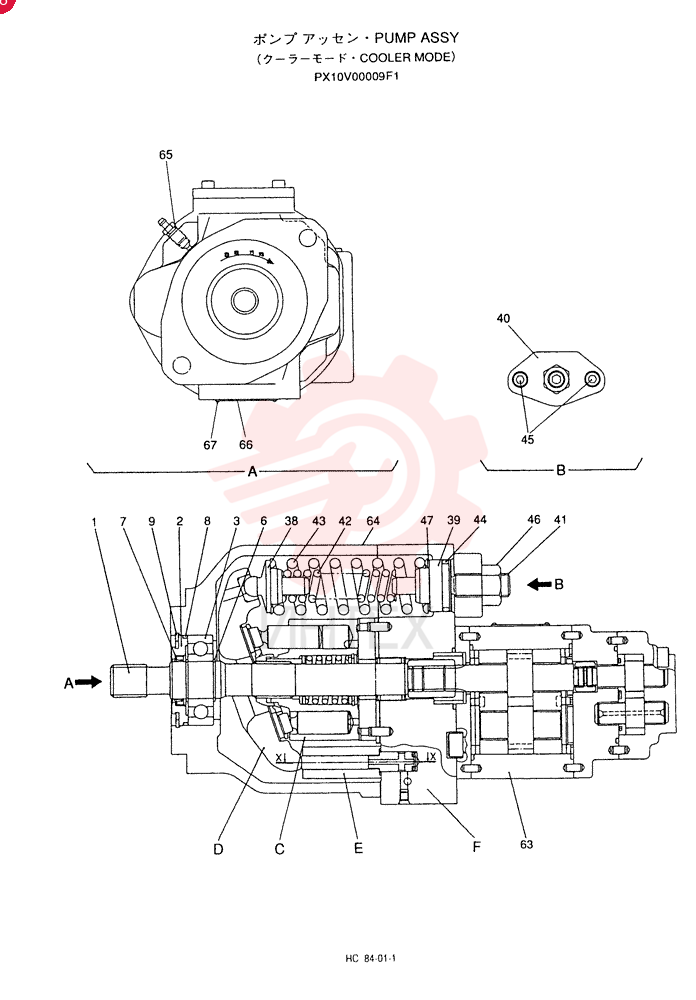 PUMP ASSY (OPT) PX10V00009F1 (1)