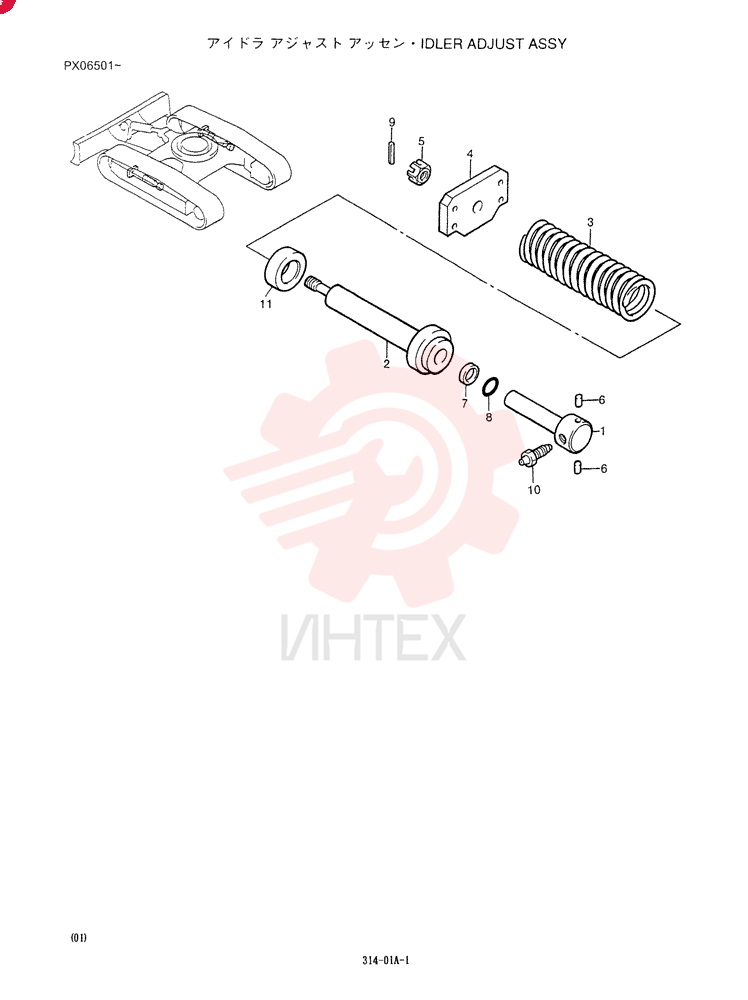 SHOCK ABSORBER PX54D00002F1