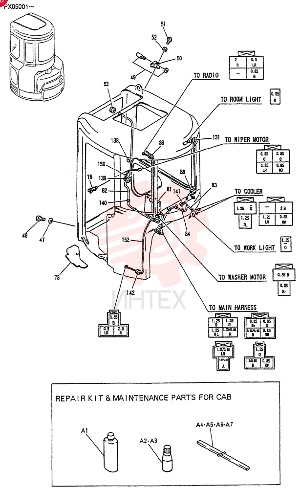 CAB ASSY PH02C00003F1 (1)