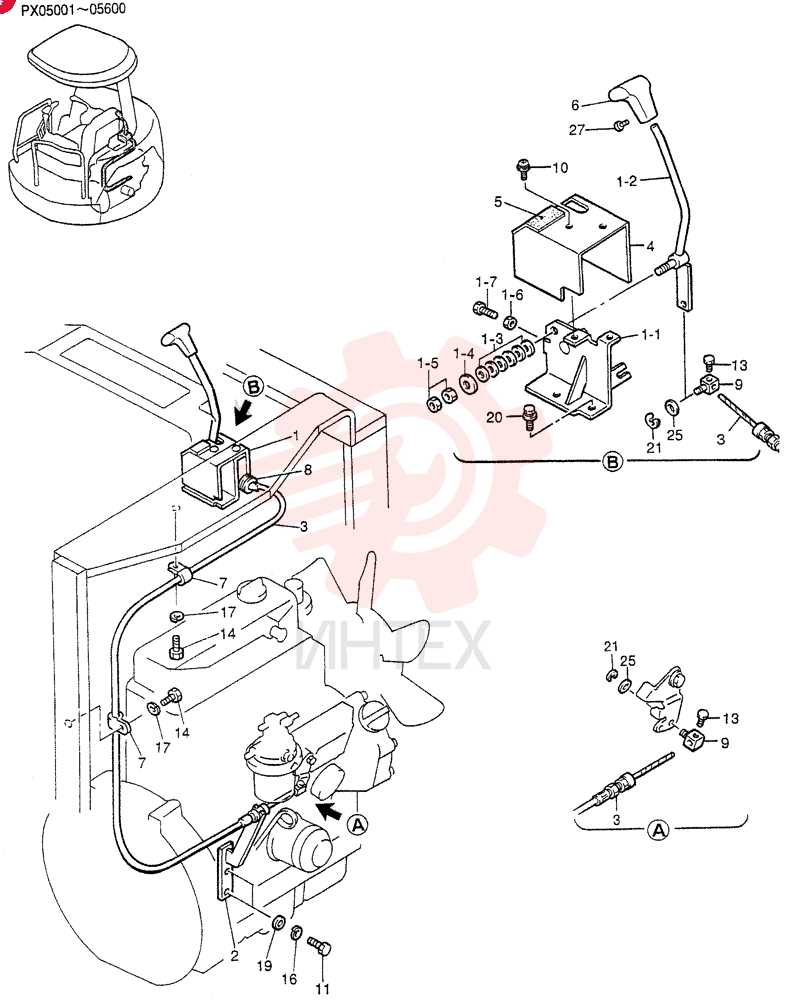 CONTROL ASSY, ENGINE For STD (NOT DECELERATION) PX11M00001F1