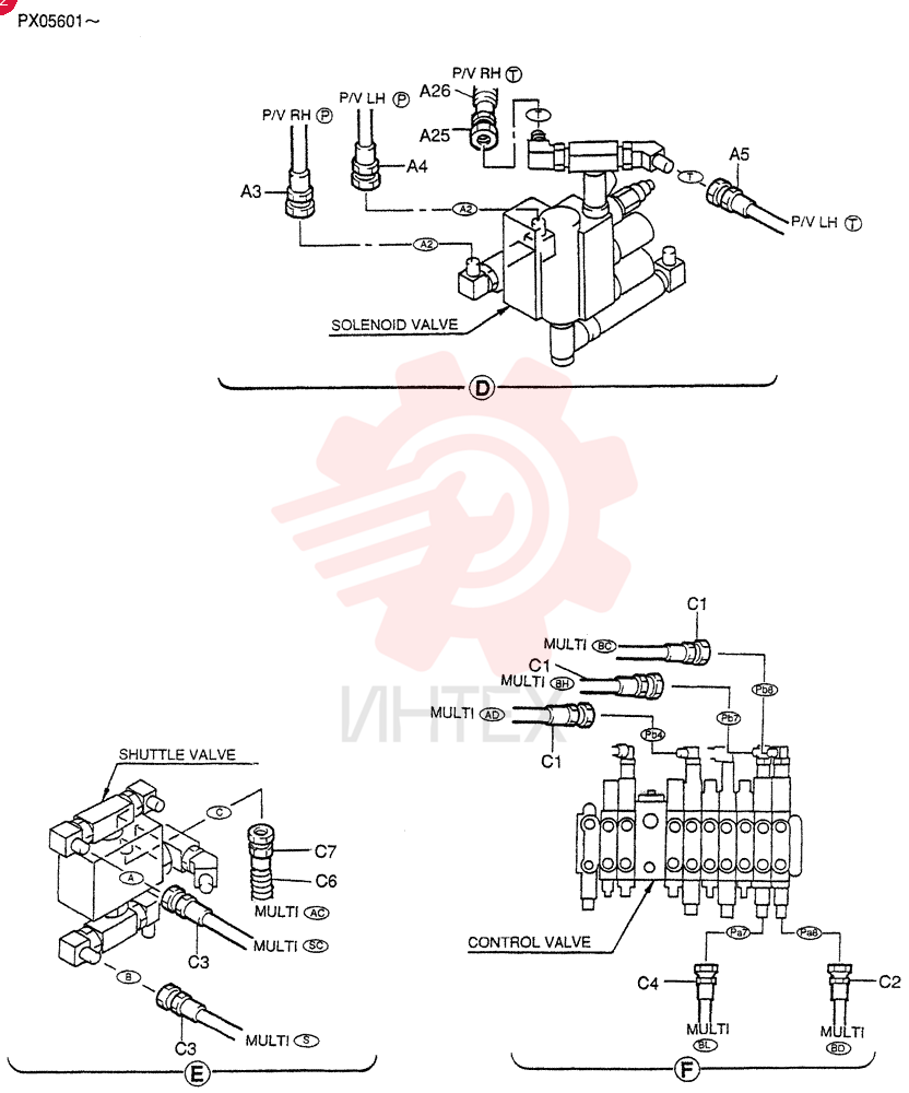 CONTROL LINES, REMOTE PW68H00013F1 (1)