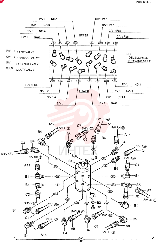 CONTROL LINES, REMOTE PW68H00013F1 (2)