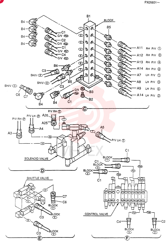 CONTROL LINES, REMOTE PW68H00013F1 (3)
