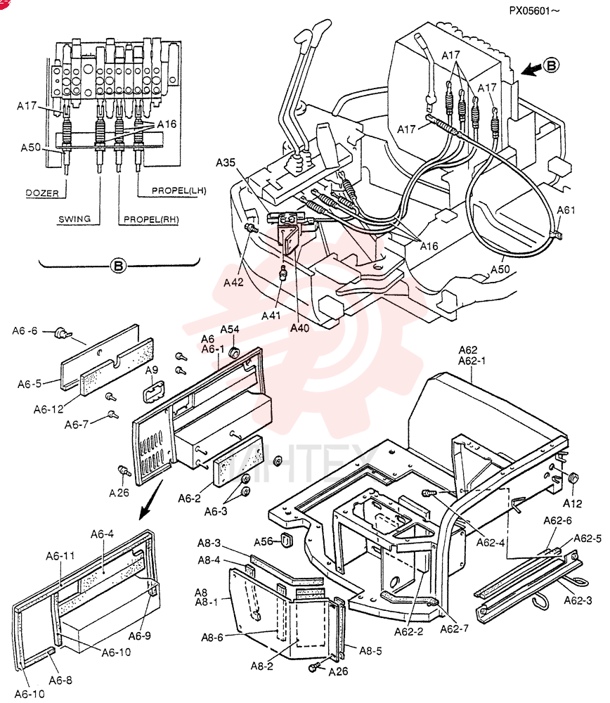 CONTROLS,  OPERATORS (For STD INSTAL) PW03M00012F1 (2)