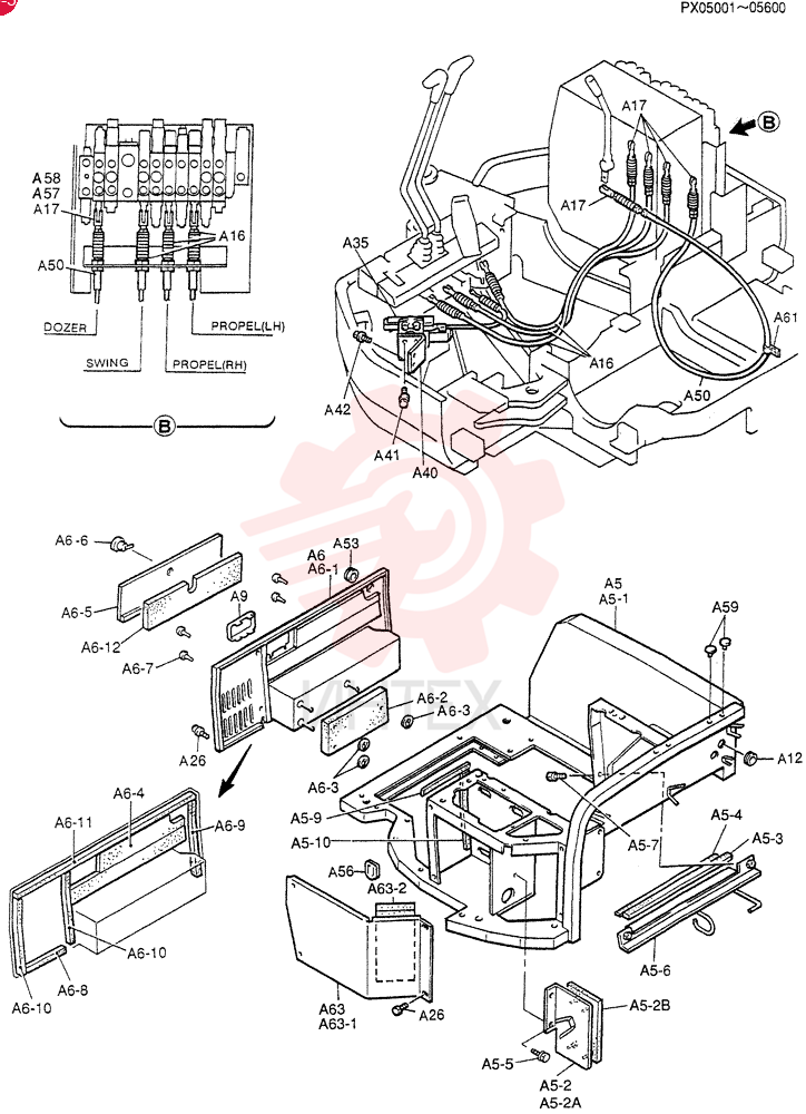 CONTROLS, OPERATORS (STD INSTAL) PX03M00003F1 (1)