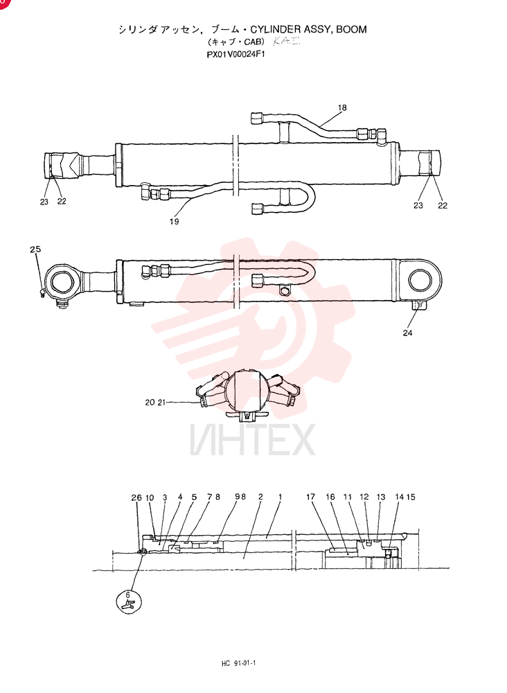 CYLINDER PX01V00024F1