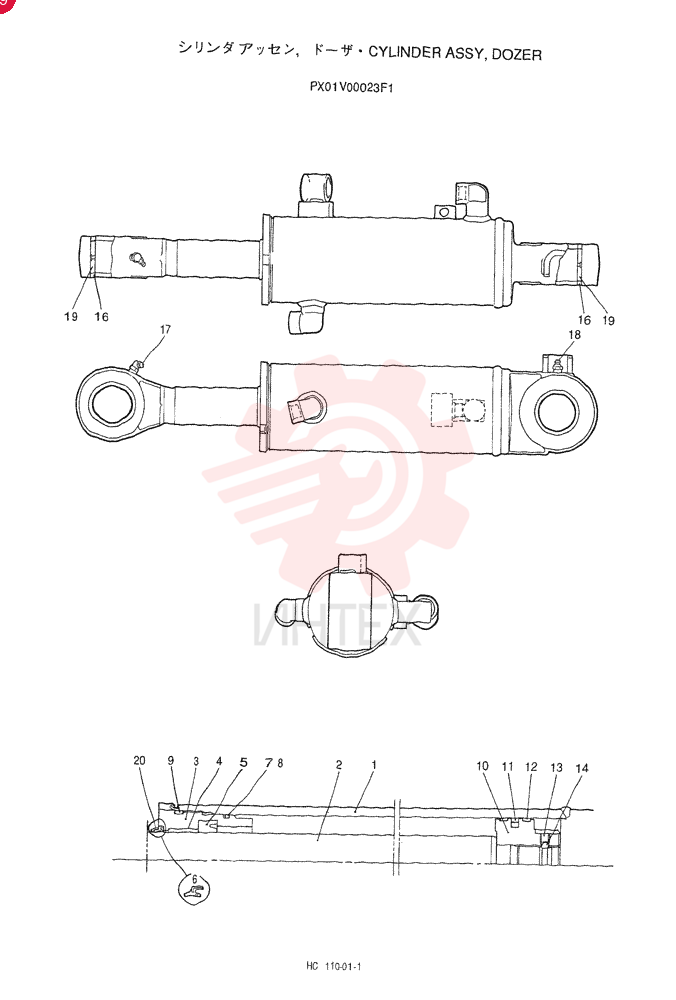 CYLINDER PX01V00023F1