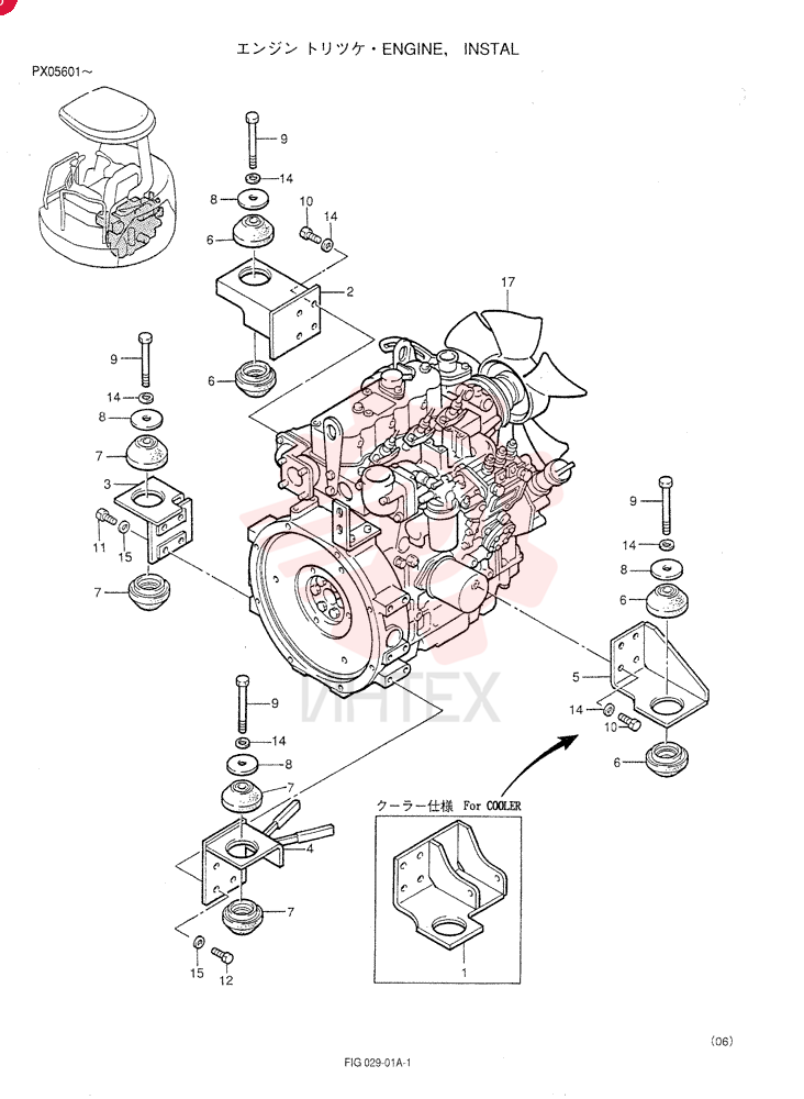 ENGINE INSTAL (For STD) PW02P00006F1