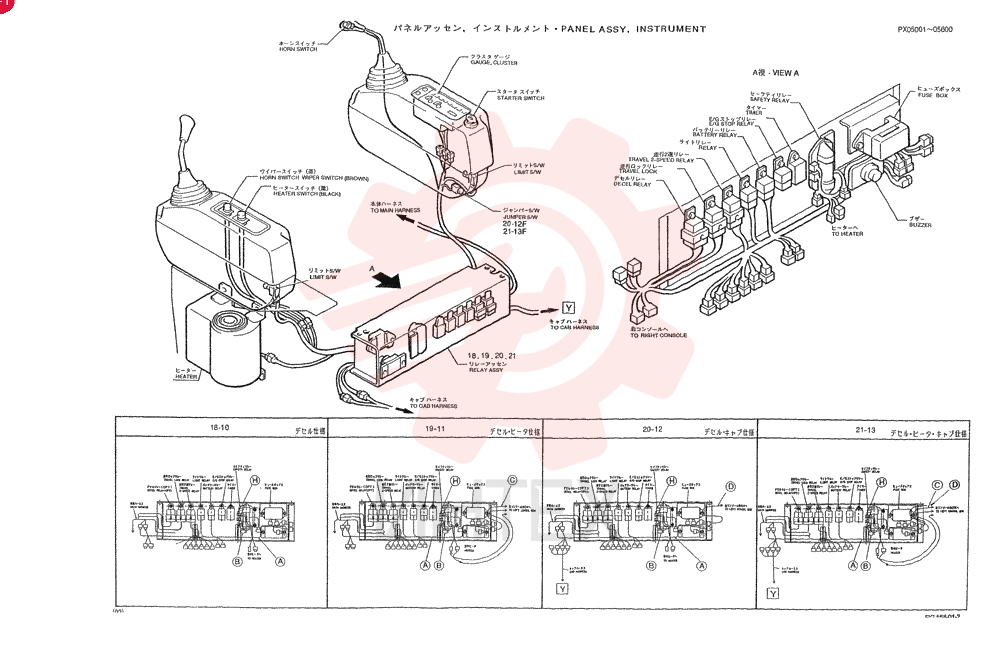 PANEL ASSY INSTRUMENT (DECEL) PX17M00001F5 (3)