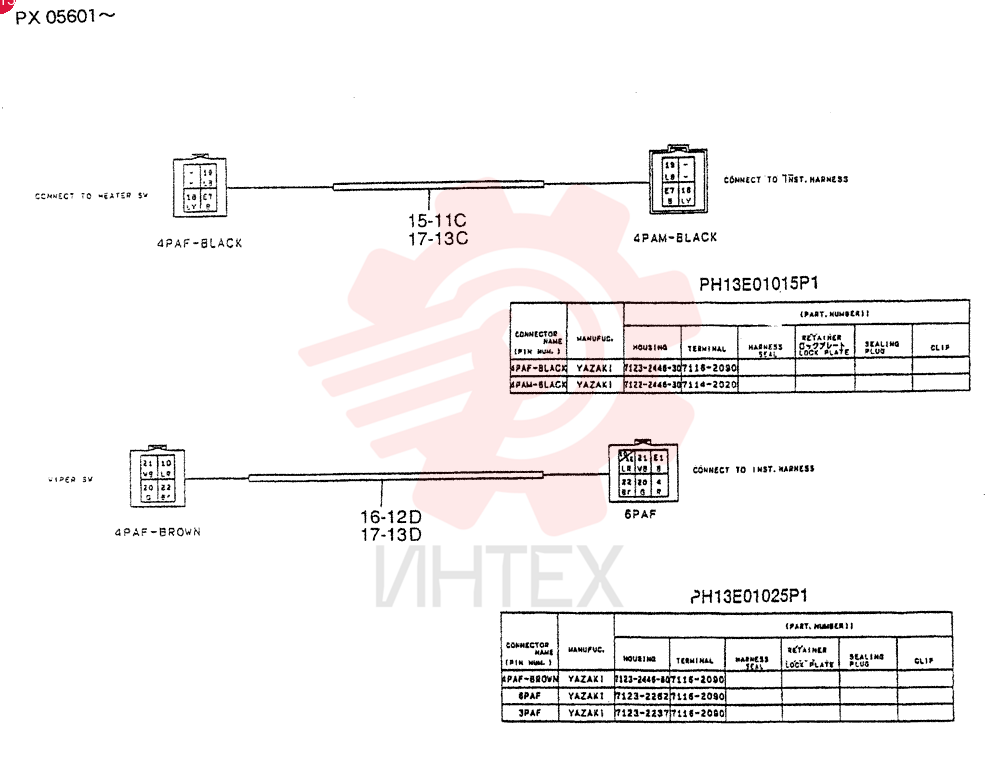 PANEL ASSY INSTRUMENT (For STD) PW17M00001F1 (2)