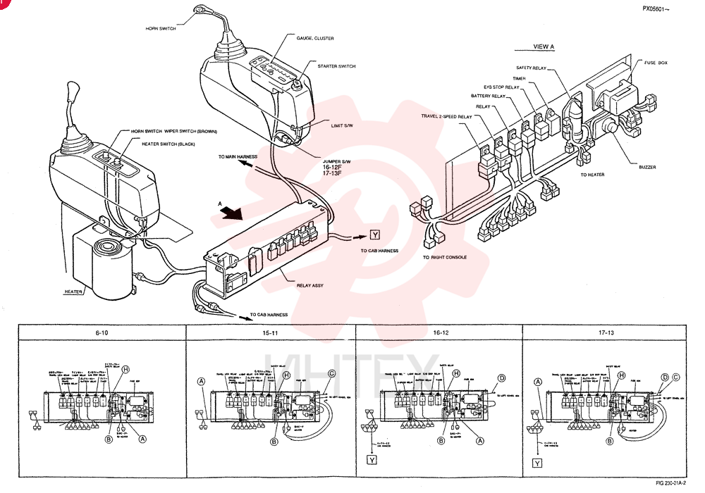 PANEL ASSY INSTRUMENT (For STD) PW17M00001F1 (3)