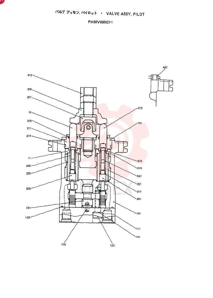 PILOT VALVE PH30V00002F1