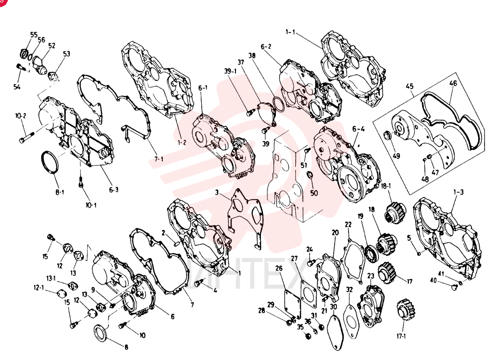 CASE, GEAR TIMING VI5113110111