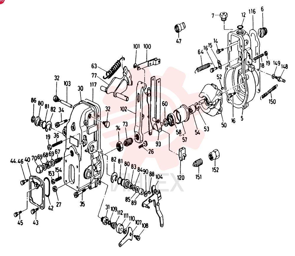 GOVERNOR ASM, MECHANICAL VI5157202670