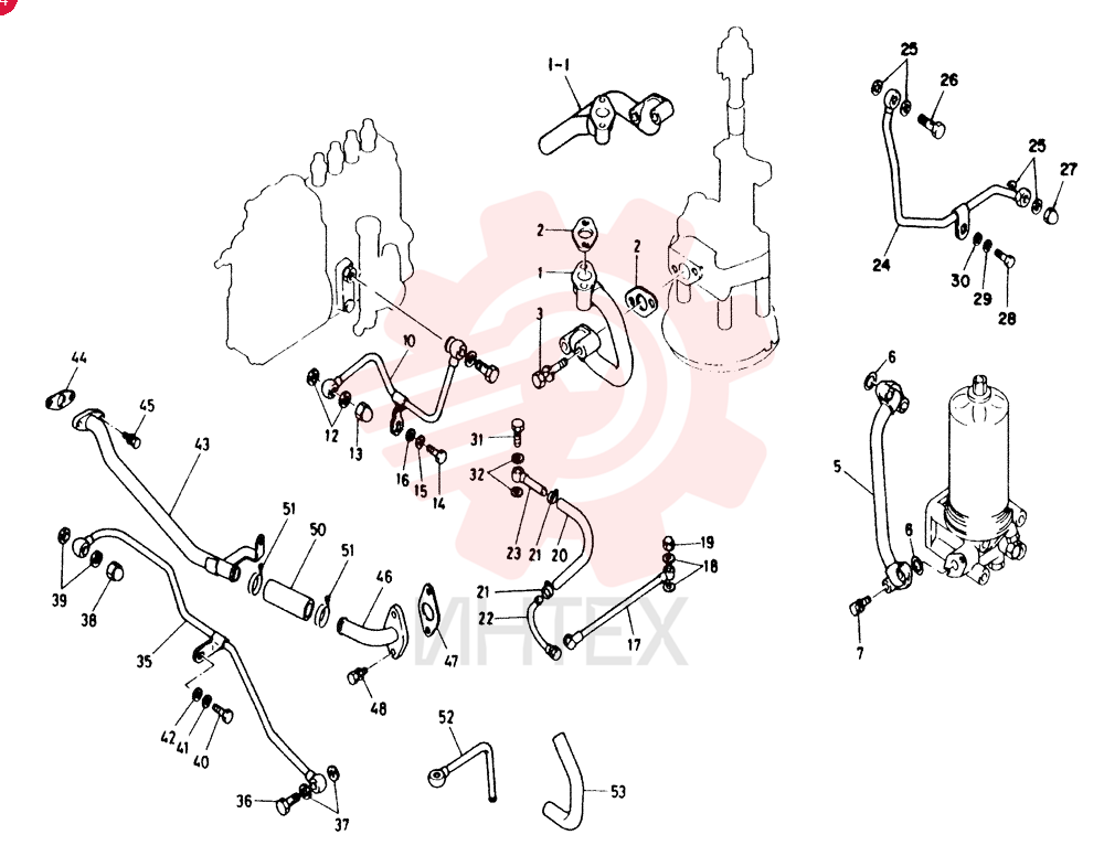PIPE ASM, OIL, OIL PUMP VI9133146621
