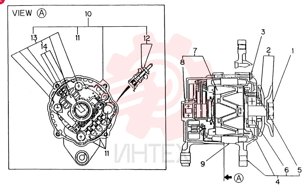 GENERATOR ASK. ,24V-20A