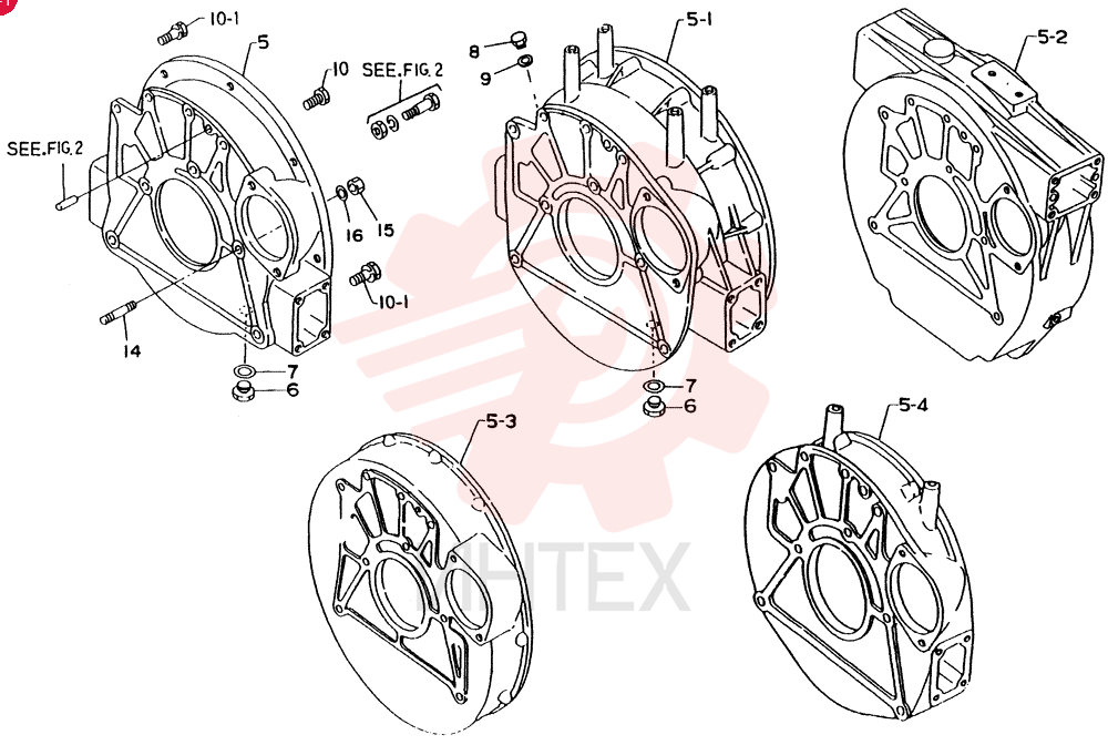 HOUSING,FLYWHEEL