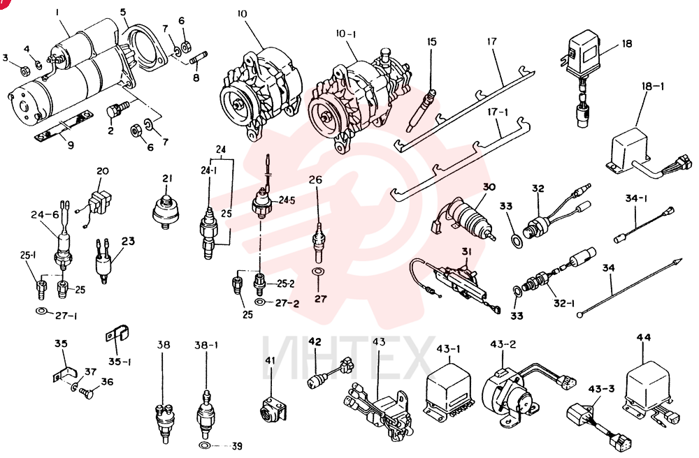 STARTER ASM,FIG.62