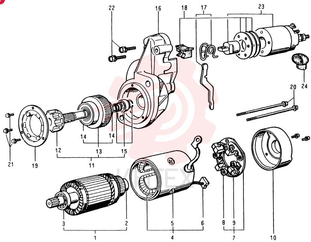 STARTER MOTOR