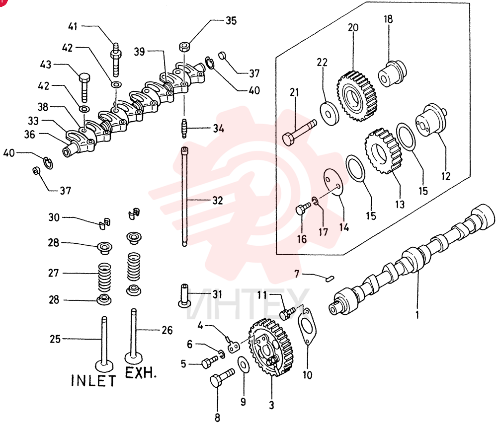 CAM SHAFT VI8941277971