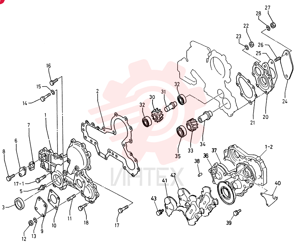 GEAR CASE TIMING VI8941421541