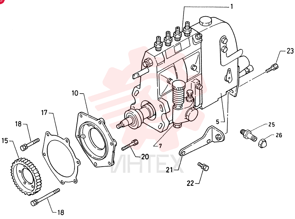 PUMP ASM., INJ. SEE FIG. 01-018