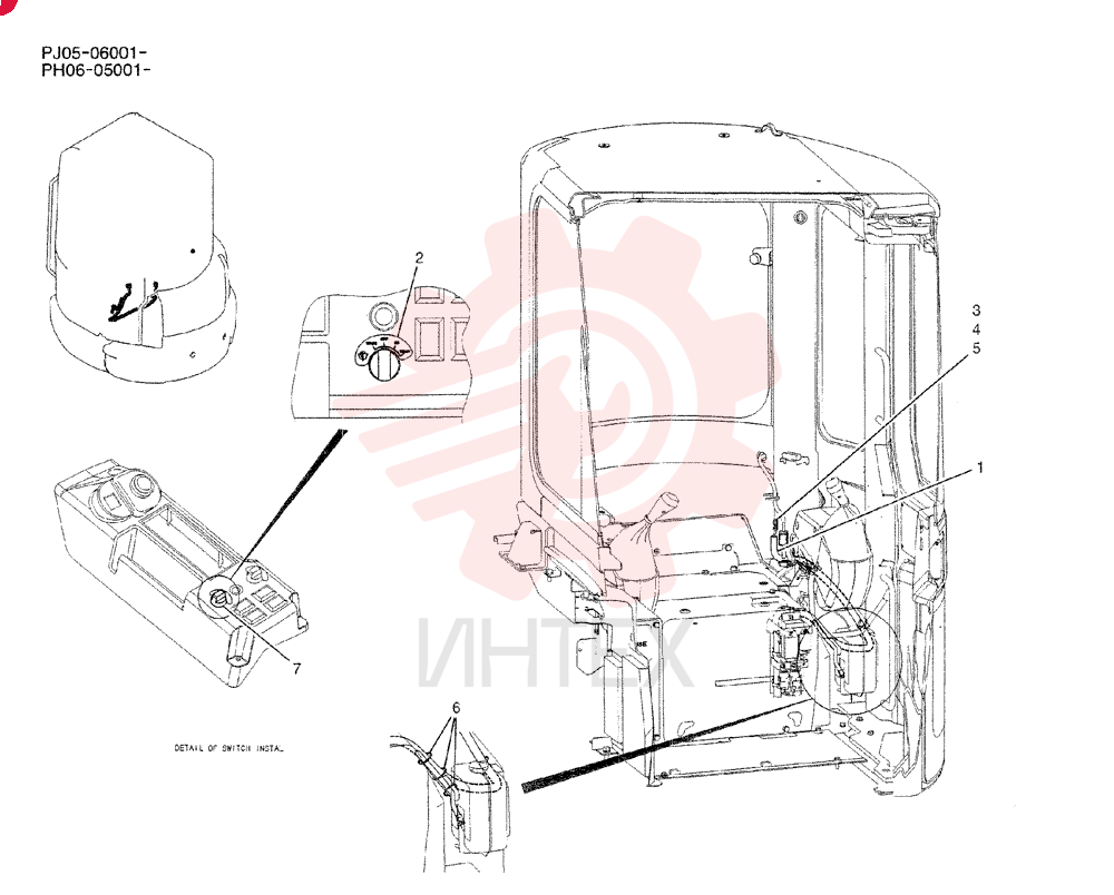 ASSY, CAB PW14E00002F1