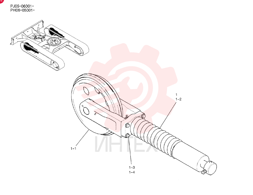 ASSY, CRAWLER PY52D00009F1
