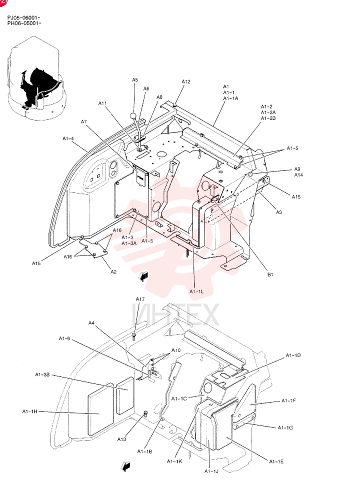 CONTROLS, OPERATORS PH03M00086F1