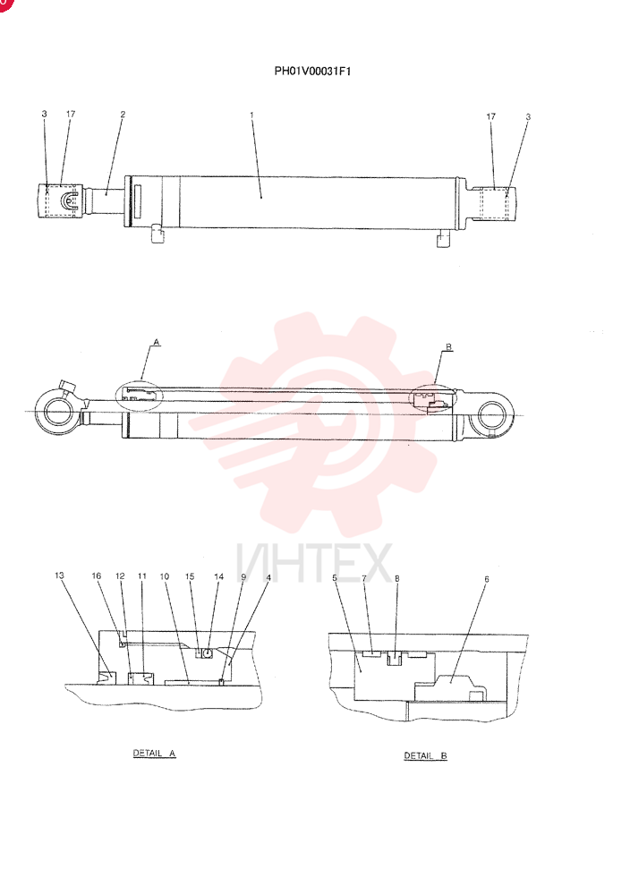 CYLINDER PH01V00031F1