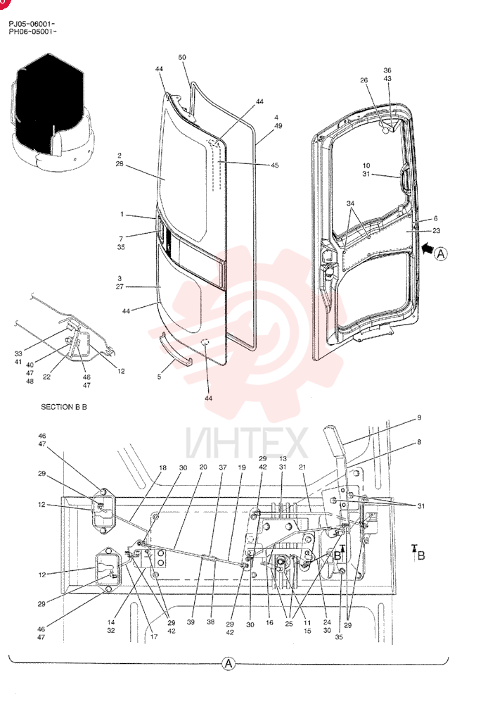 DOOR ASSY. PM51C00006F1