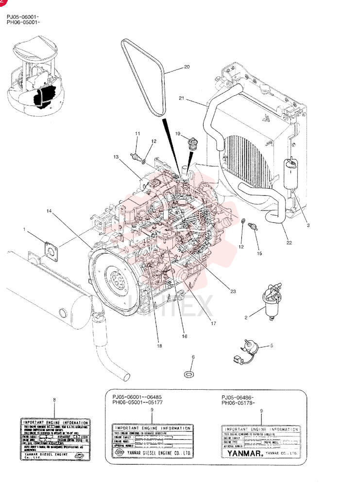 ENGINE PH02P00011F1