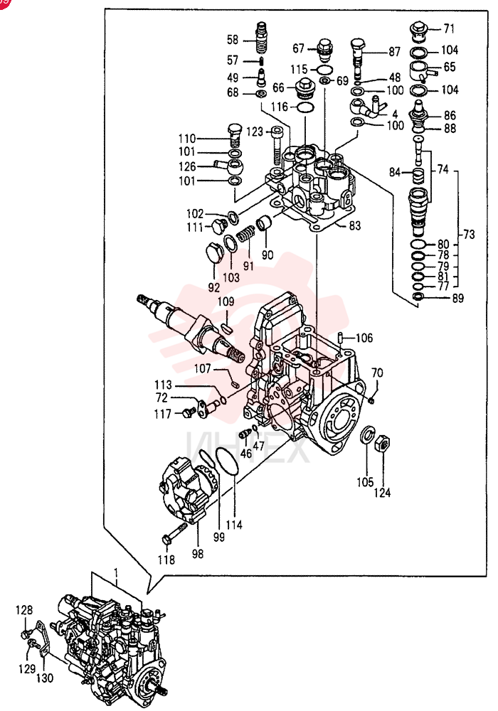 FUEL INJECTION PUMP VV72964251400 (2)