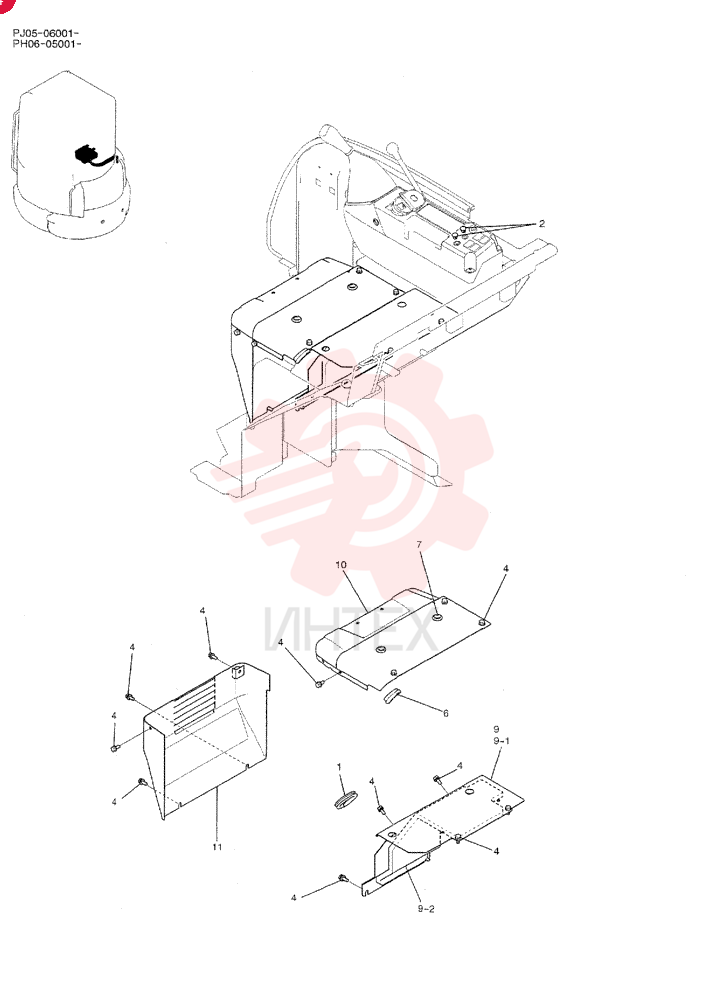 HOSE ASSY, HEATER PH21M00010F1