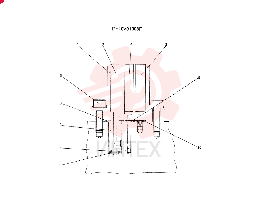 PISTON ASSY PH10V01008F1