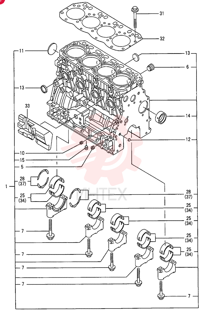 SHORT ENGINE VV72960201560