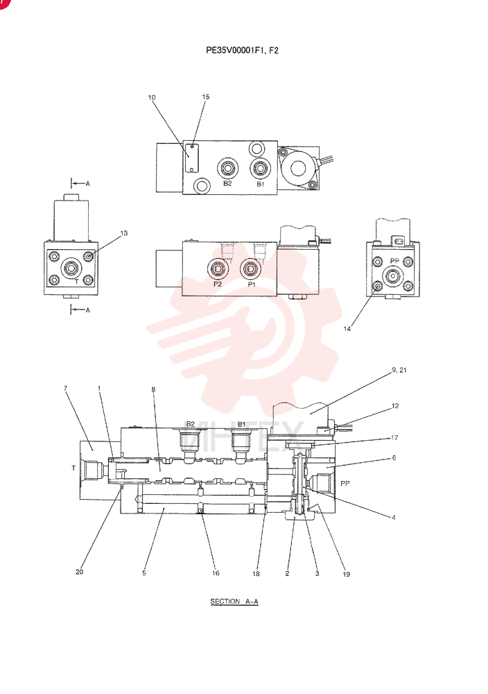 SOLENOID VALVE PE35V00001F1